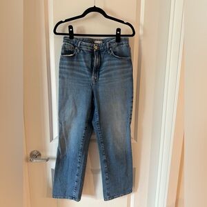 Good America Good Waist Cropped Boot Cut Jeans, Size 29